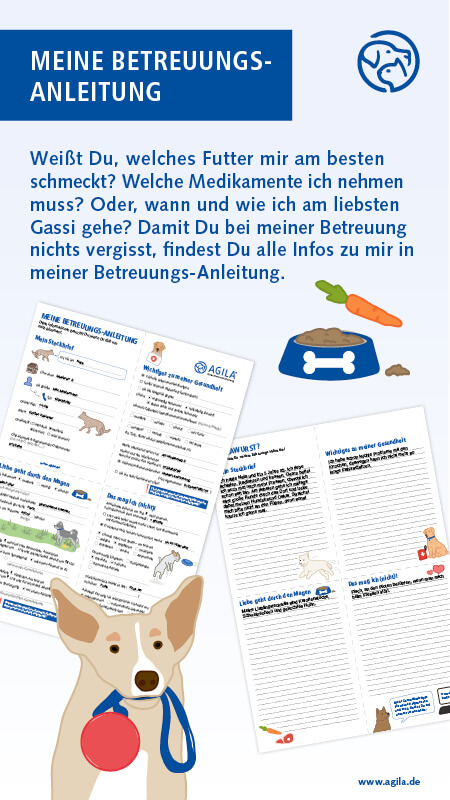 Betreuungs-Anleitung für Hunde