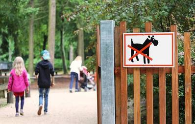 Pro & Contra: Mit dem Hund zum Spielplatz